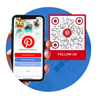 Pinterest QR code